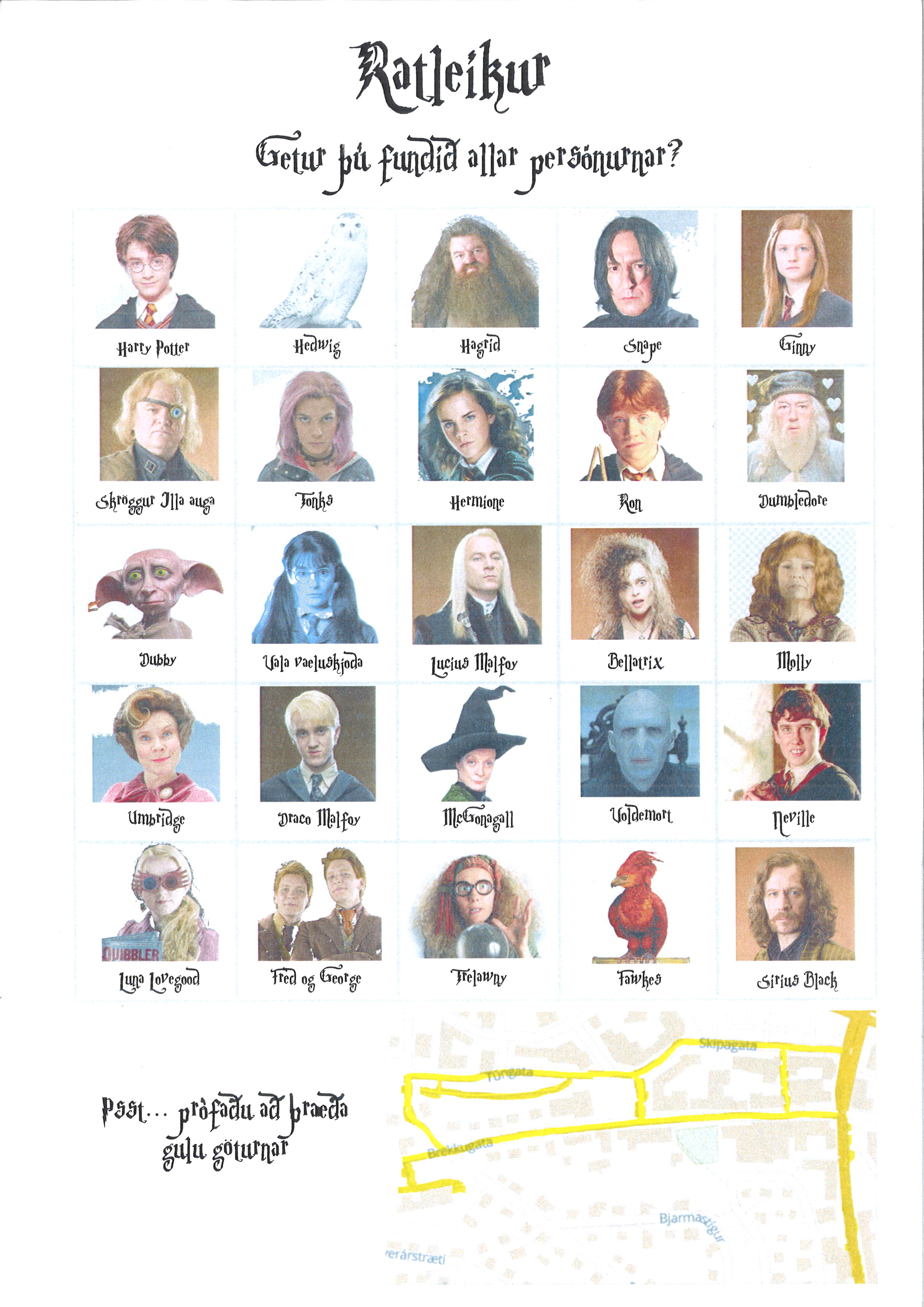 Ratleikur Potterdagsins mikla