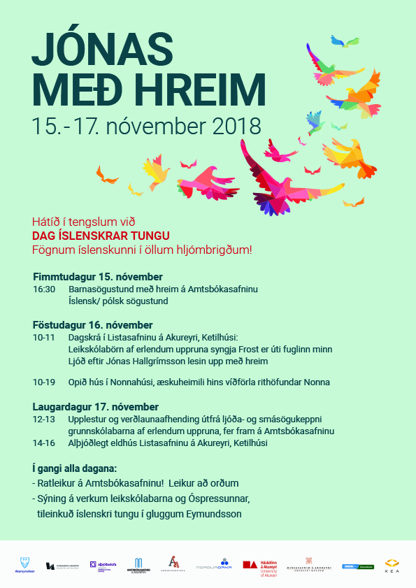 Jónas með hreim - dagskrá