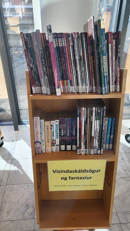 Comic books on the book market
