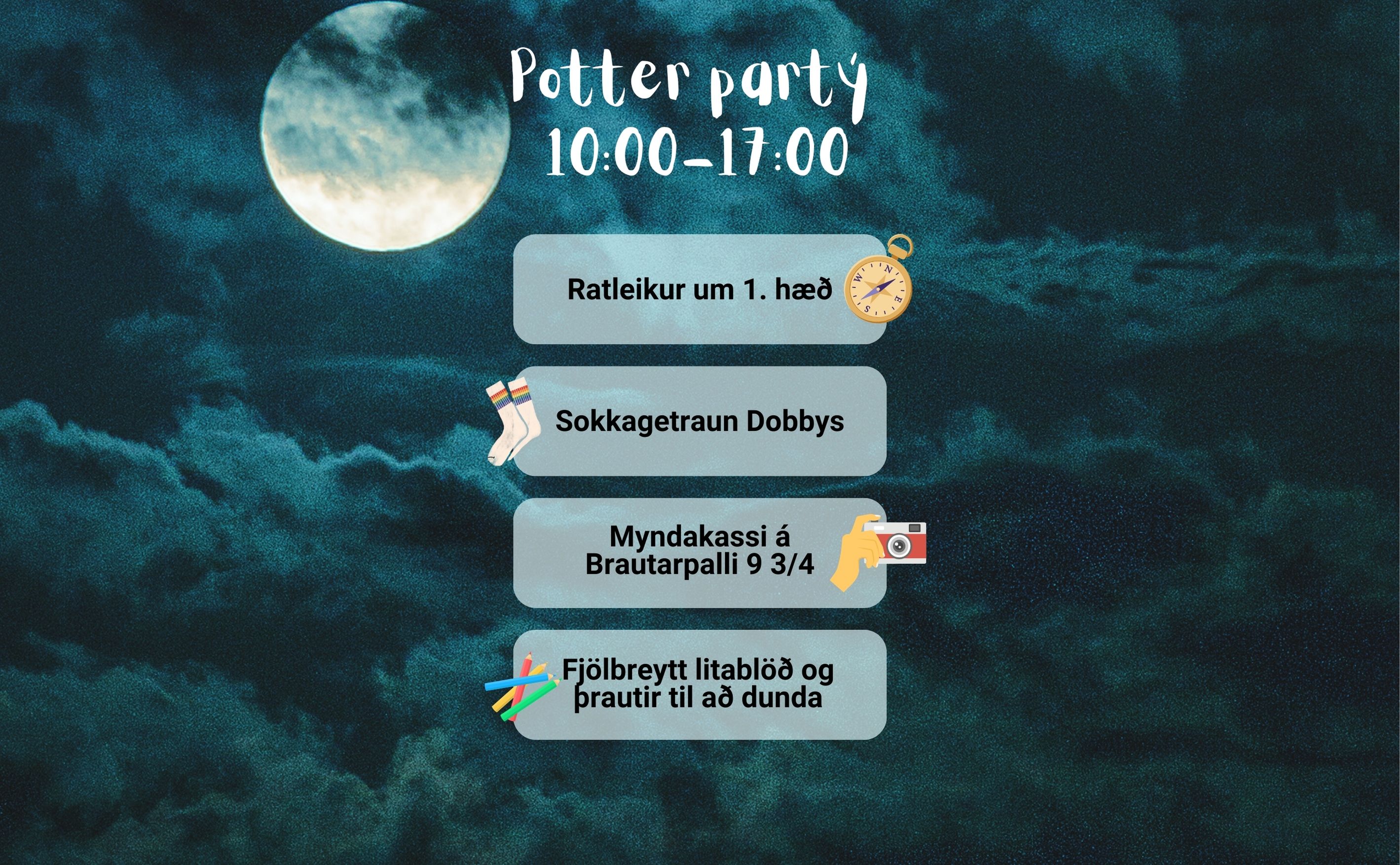 Ad for the Great Potter Day!