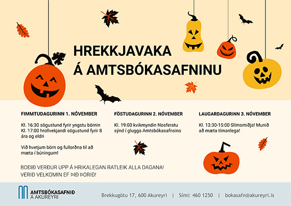 Hrekkjavaka á Amtinu