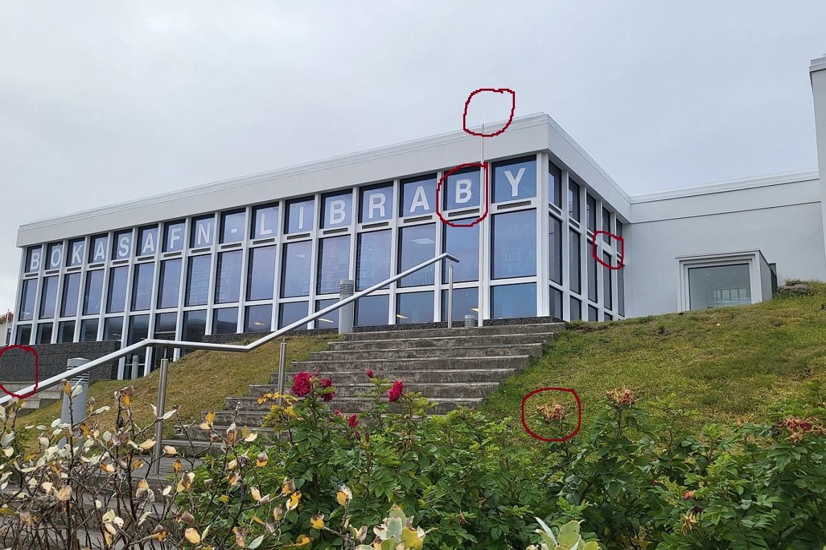 Mynd af Amtsbókasafninu á Akureyri