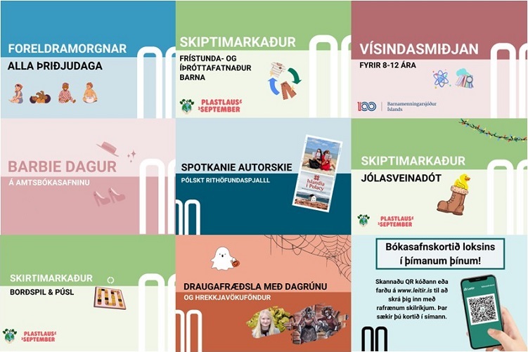 Mynd af viðburðalógóum