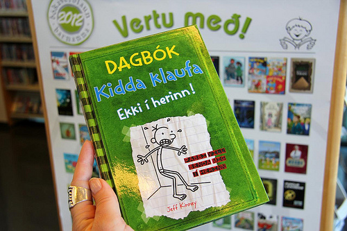 Dagbók Kidda klaufa - Ekki í herinn! bókaverðlaun barnanna 2012