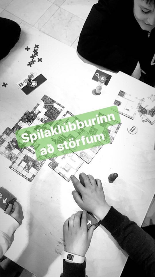 Mynd af spilaklúbbi