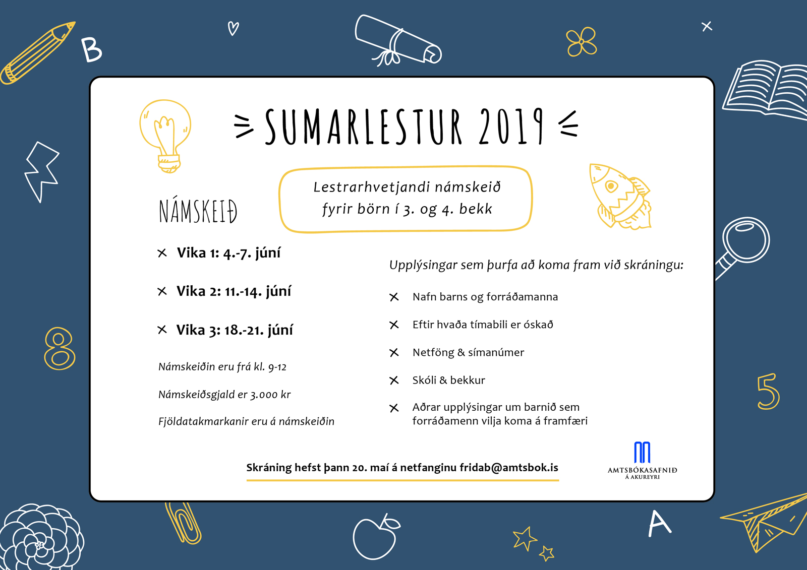 Sumarlestur 2019