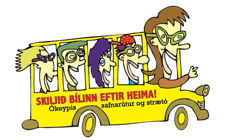 Rúta og strætó verða ókeypis auðvitað á safnadeginum