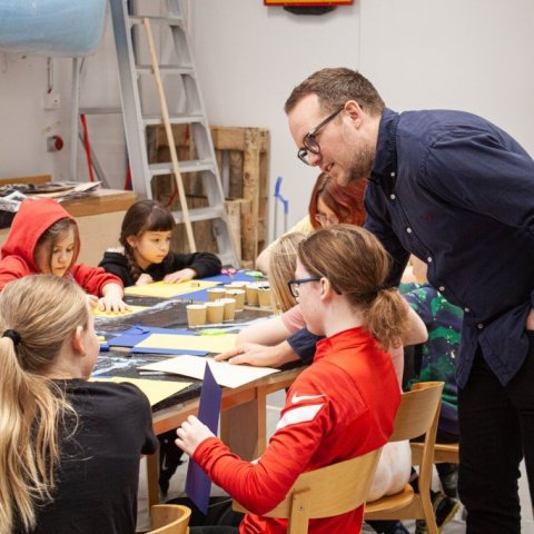 Sköpun, tilraunir og flæði.