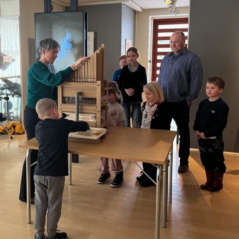 Orgelsmiðja í Minjasafninu