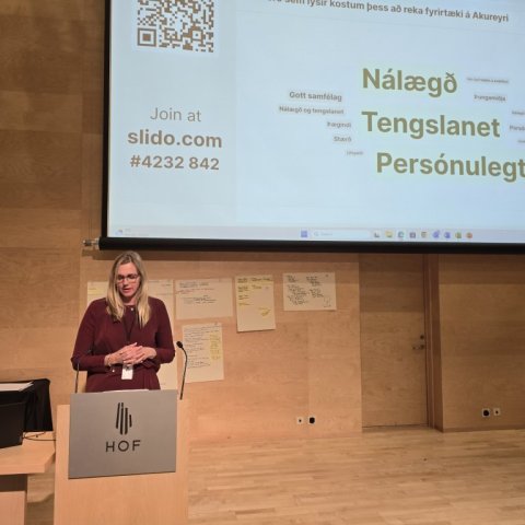 Fyrirtækjaþing í Hofi