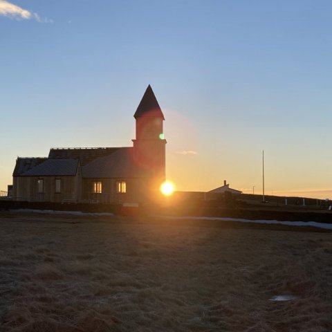 Glæðum Grímsey febrúar 2023.