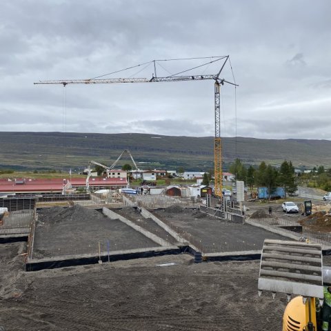 Framkvæmdir við leikskólann Klappir