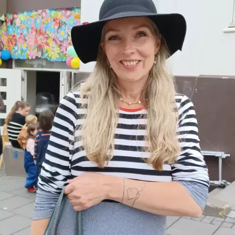 Góð stemning í Listagilinu á Karnivala. 