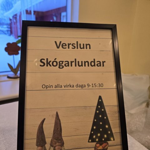 Þau sem komast ekki á jólamarkaðinn geta kíkt í verslunina.