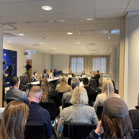 Bæjarstjórnarfundur unga fólksins 16. apríl 2024.