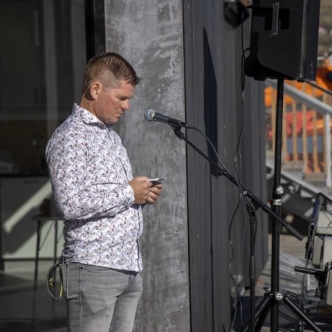 Tryggvi Jóhann formaður félagsins. 