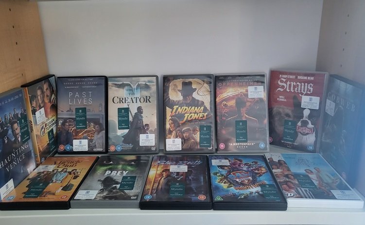 New DVDs on their way ...