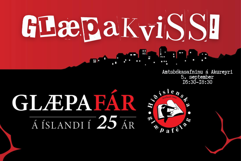 Glæpakvissið er í dag!!