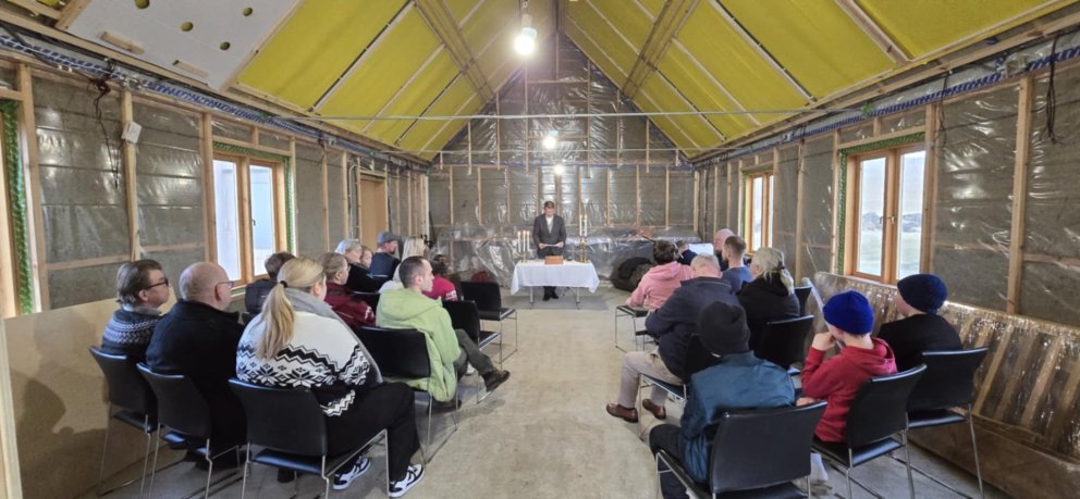 Messa í Miðgarðakirkju 10. nóvember 2024. 
Mynd: Anna María Sigvaldadóttir