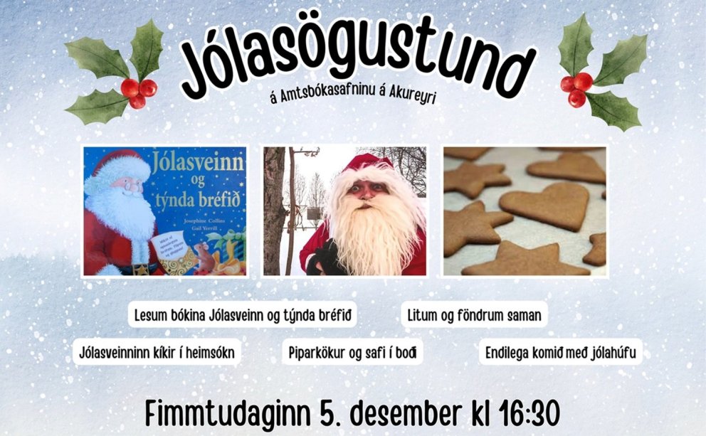 Föstudagsþraut 2024 nr. 46 - Jólasögustund og sjö breytingar (og sjö svör komin!)