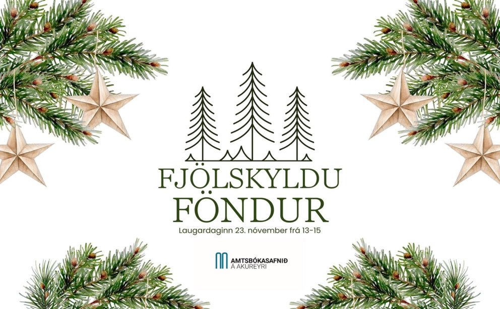 Föstudagsþraut 2024 nr. 45 - Fjölskyldujólaföndur og sex breytingar!