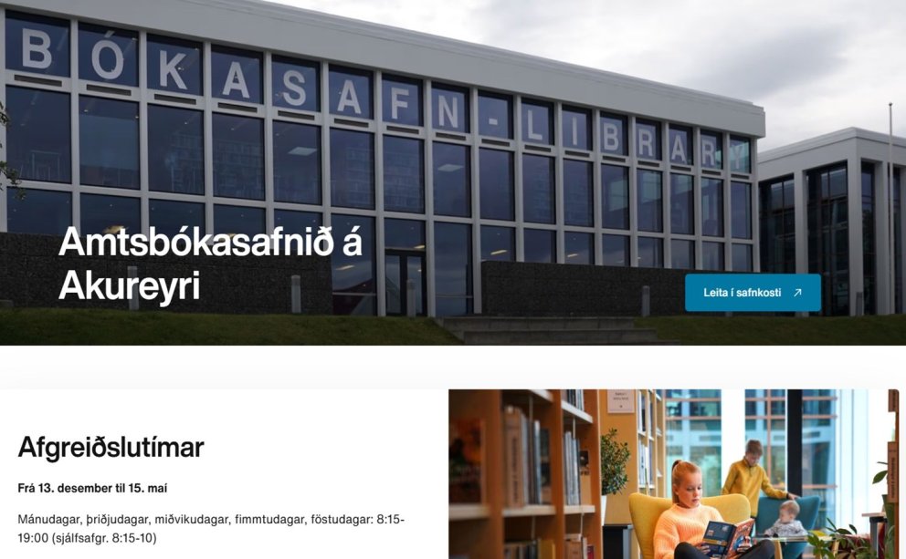 Ný heimasíða á leiðinni