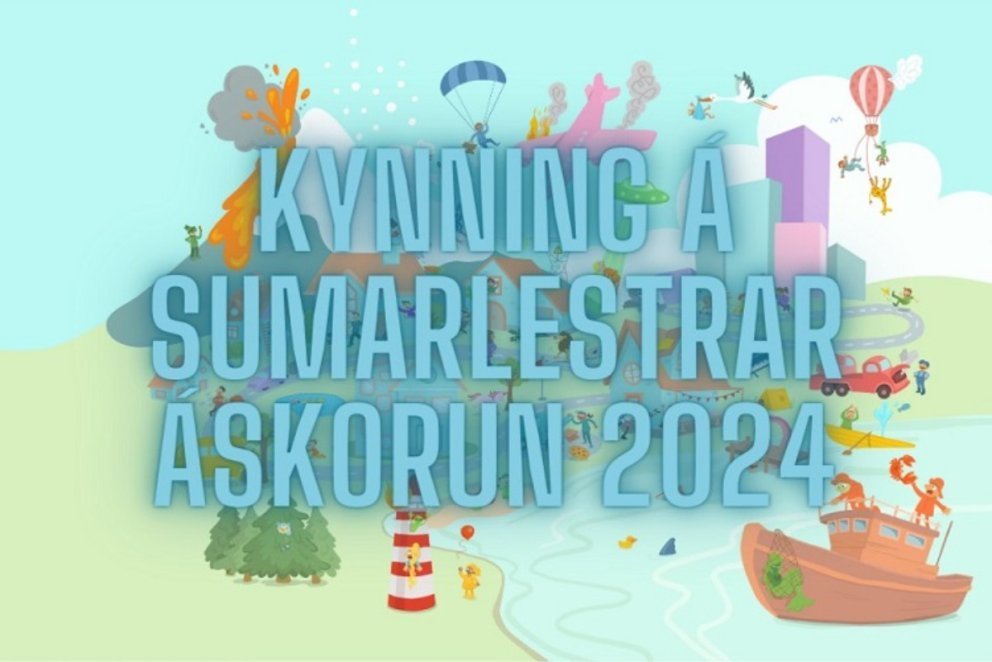 Kynning á sumarlestraráskorun 2024