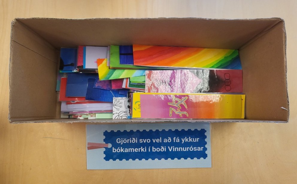 Bókamerki frá Vinnurós