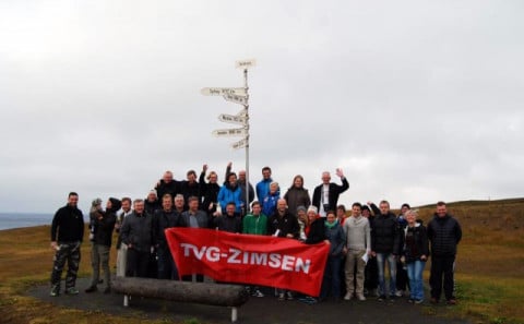 Þátttakendur í hlaupinu 2012.