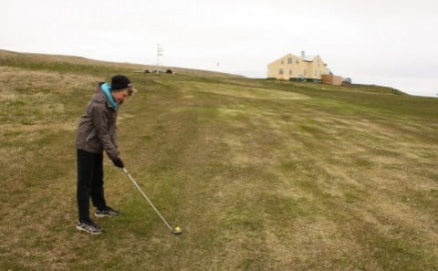 Golf við heimsskautsbauginn