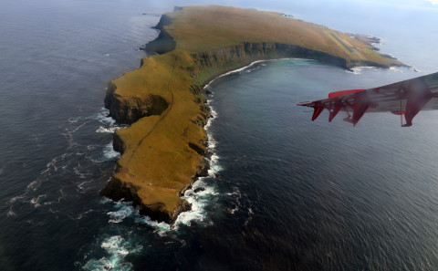 By the Arctic Circle.