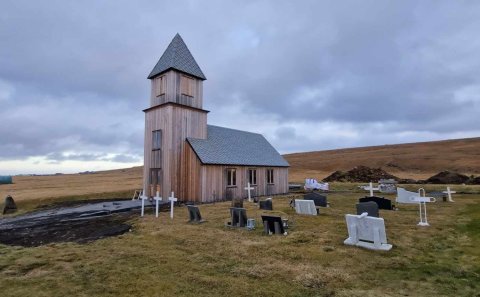 Grímseyjarkirkja. Mynd Sigurður Henningsson