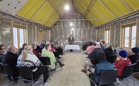 Messa í Miðgarðakirkju 10. nóvember 2024. 
Mynd: Anna María Sigvaldadóttir