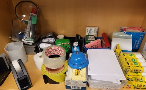 (answers) Friday quiz 2025 no. 2 - Office supplies and five differences