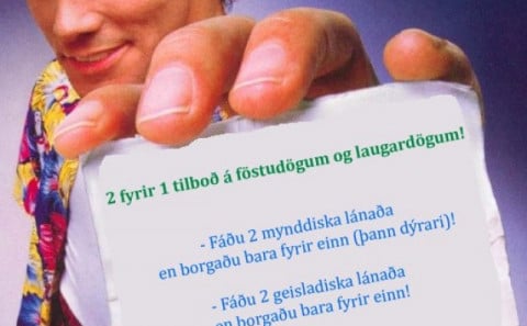 2 fyrir 1 tilboðið er frábært! Kosningar hvað??!!
