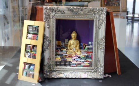 Frá sýningu Guðlaugs Arasonar 2013