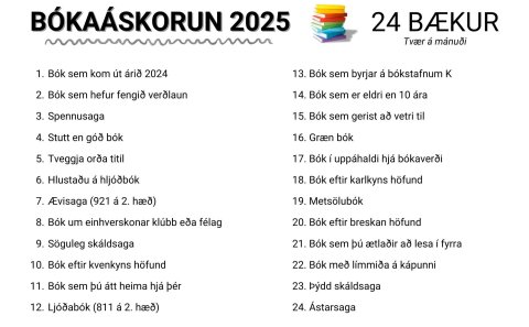 Áskoranir - eruð þið til í þær?
