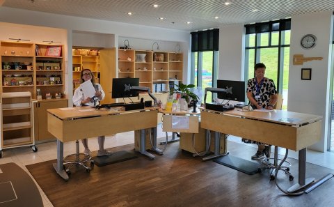 Sem betur fer gekk allt vel á safninu undir vökulum augum Aiju og Dóru, meðan kerfið lá niðri. En nú…