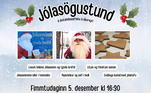 Föstudagsþraut 2024 nr. 46 - Jólasögustund og sjö breytingar!