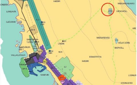 Drög að breytingu á Aðalskipulagi Akureyrar 2018-2030 - Breyting á svæði AT20 í Grímsey