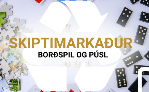 Spila- og púslmarkaður á Amtsbókasafninu!