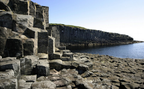 Basalt Column formations