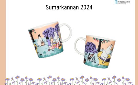 Sumarkannan 2024 og ný múmínglös!